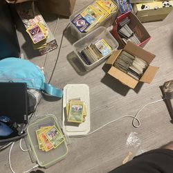 Vintage Pokemon Card Lot Over 2,000 Cards