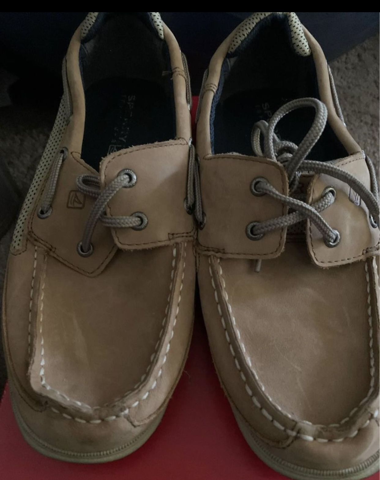 Size 5 Boys Sperry Shoes