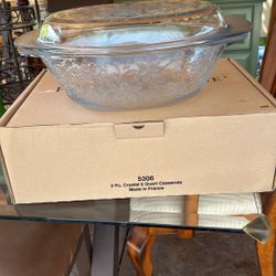 Cacerola En Cristal De 6qt