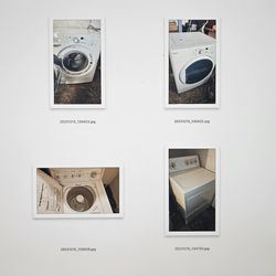 Washers/Dryers (free) and Refrigerator Parts