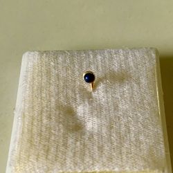 Nose Gold Pin L Shape