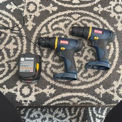 Ryobi drills set