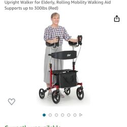 Deluxe Upright Walker New In Box