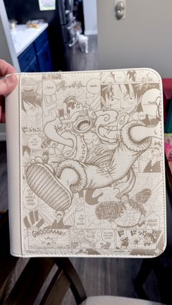 One Piece Custom Laser engraved Binder!