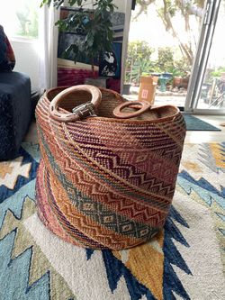 Handwoven basket