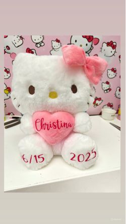 Kitty Valentine Plush (Limited Quantities)