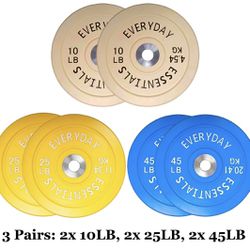 Olympic Weight Training Plates Barbell