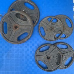 80lb Standard Weight Set 