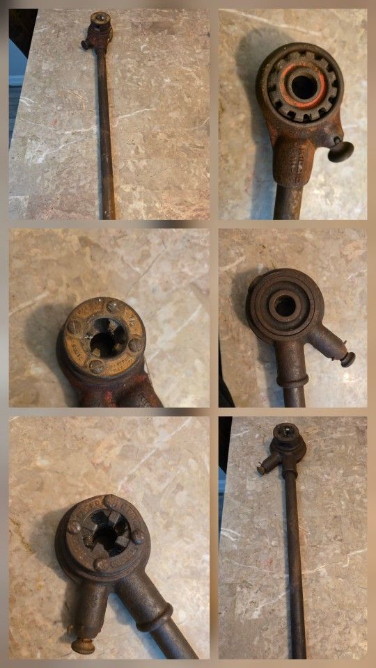 RIDGID 00-R Manual Ratchet Pipe Threader Die Head