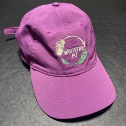 Whitefish Montana Outdoors Nature Adjustable Strapback Dad Hat