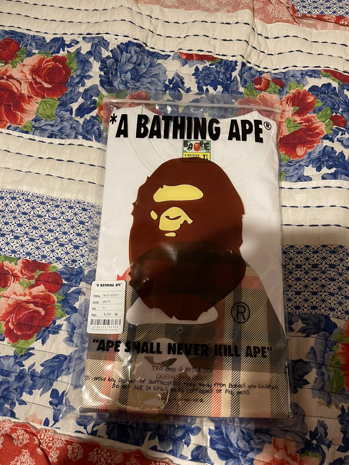 Bape/burberry 