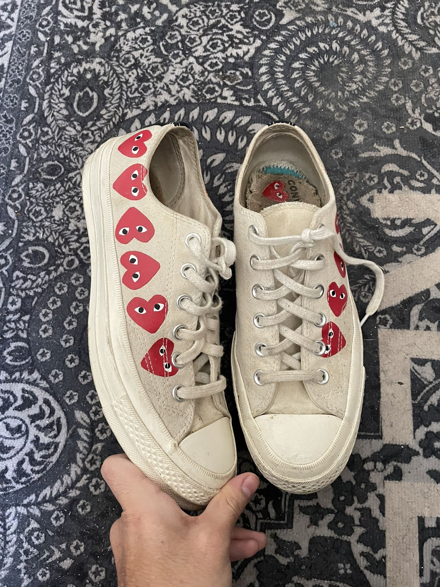 Cdg Converse Lows