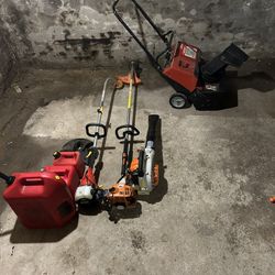 Weed Whacker And Snow Blower 