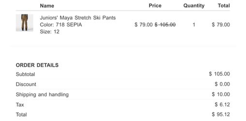 NWT Helly Hensen Juniors' Ski Pants