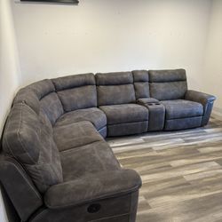 Grey Sectional Couch