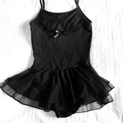 Danskin Dancer Leotard Black