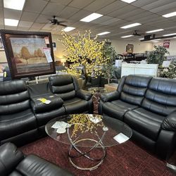 2pc Sofa And LoveSeat Reclining Set 