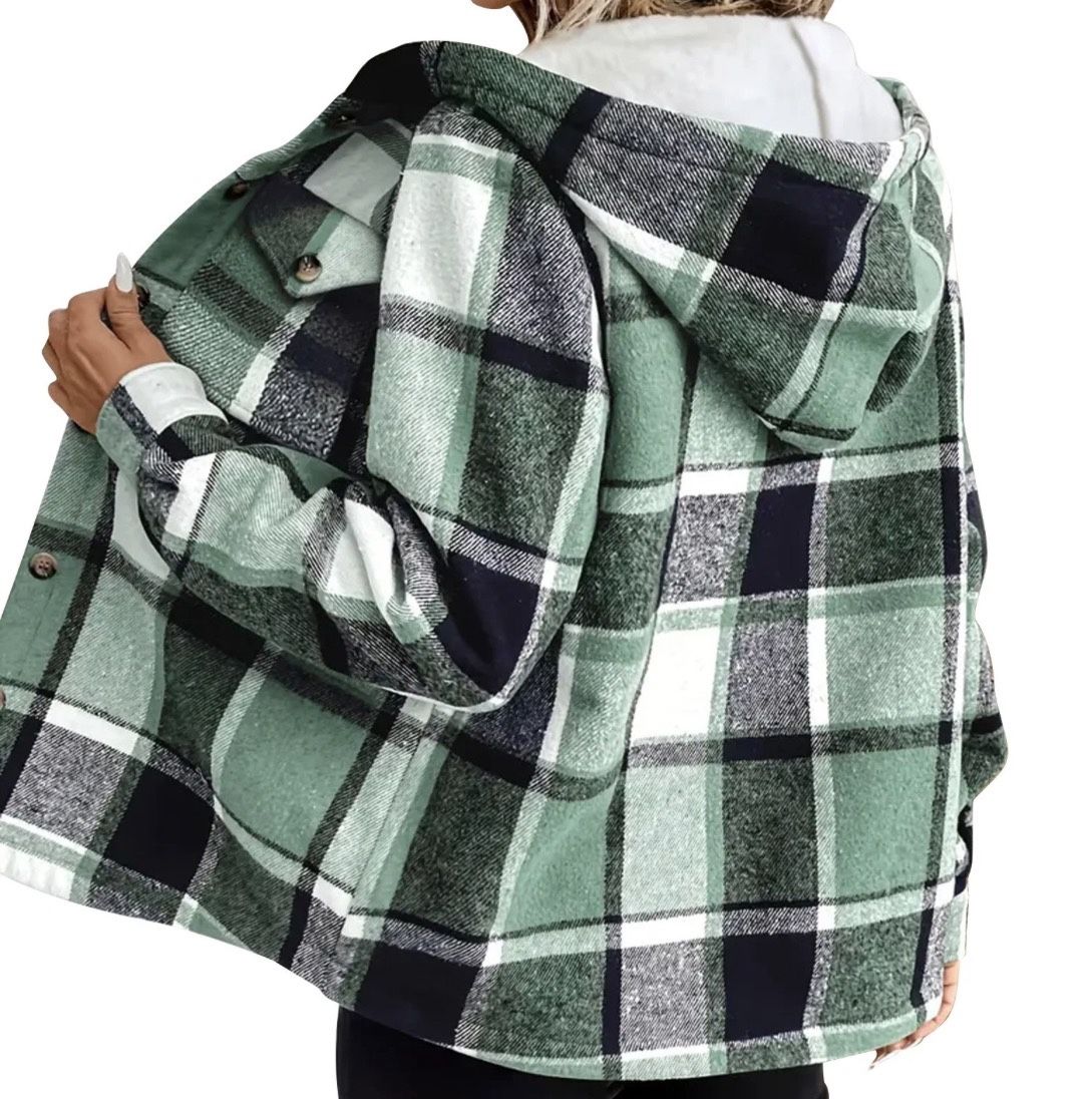 Unisex Fleece Lined Hoodie Shirt, Size Large Only, New