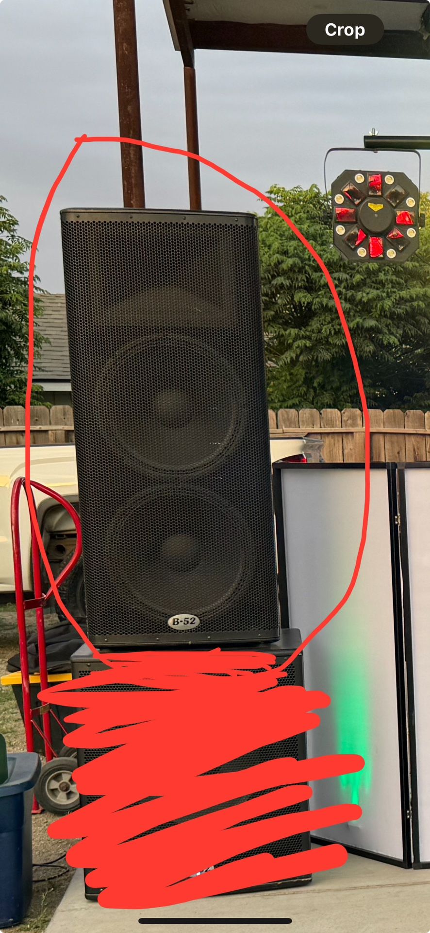 B52 2 Way Speaker