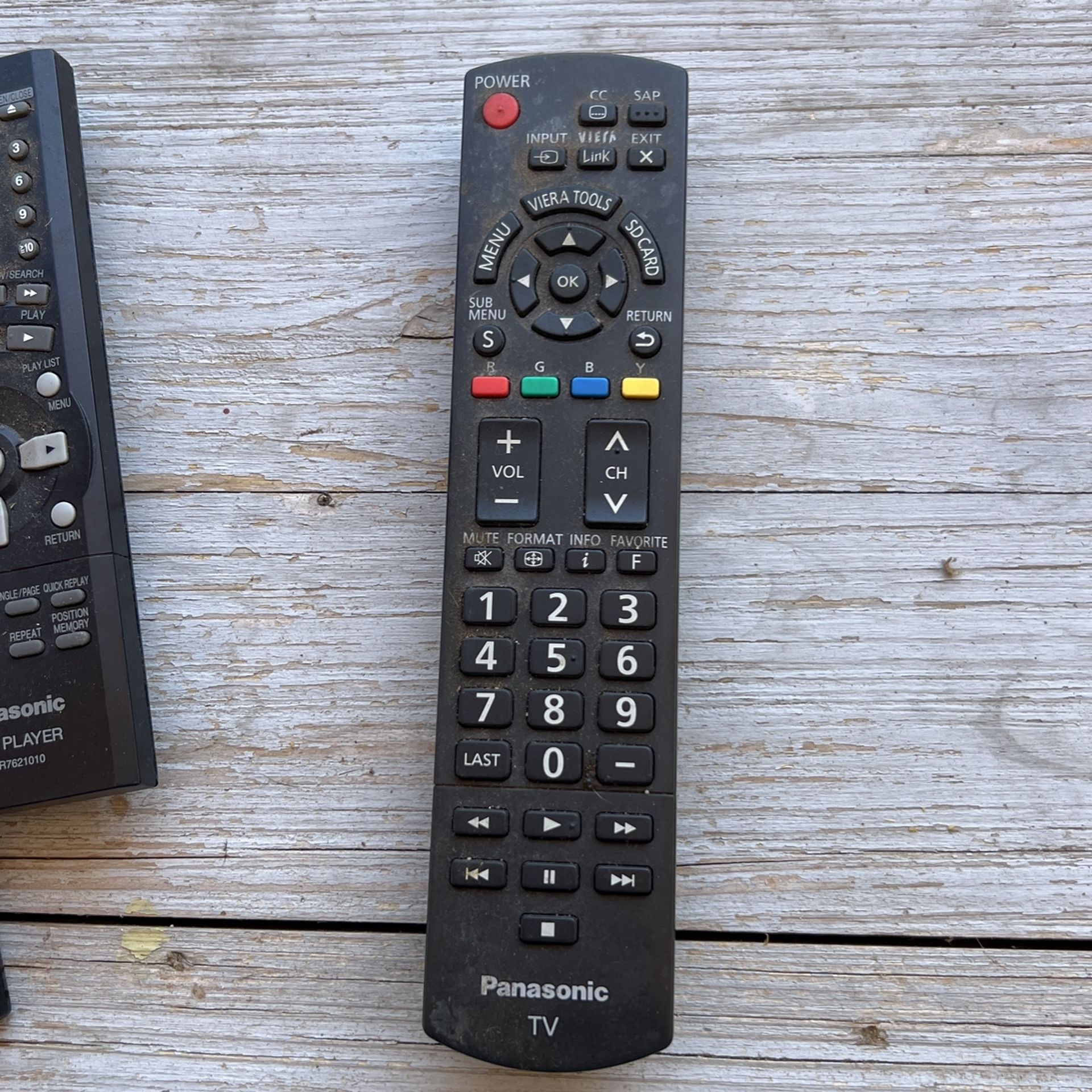 Panasonic TV Remote