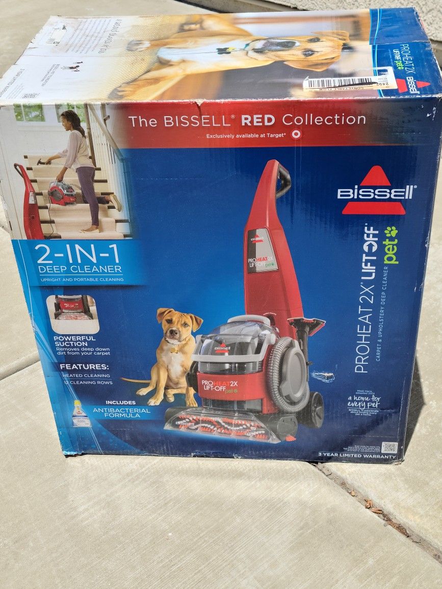 Bissell ProHeat 2x Liftoff Pet Target Edition