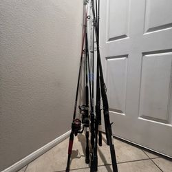 Lots Of New/good Condition Fishing Rods/reels