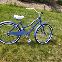 Blue Cruiser Bike 