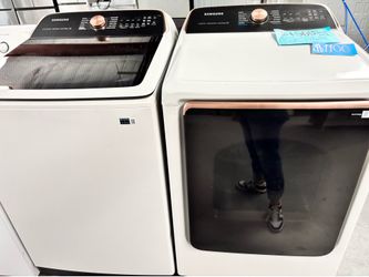 Samsung washer and dryer set gas