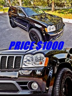 Black Jeep Grand Cherokee SUV