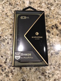 Military grade Karapax Iphone 8 Black case Brand new never used. Also fits on IPhone 7 Plus and IPhone 6 Plus.