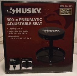 Husky 300 lb Pneumatic Adjustable Seat