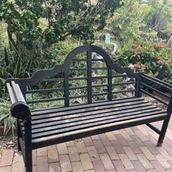 Patio Wood Bench 