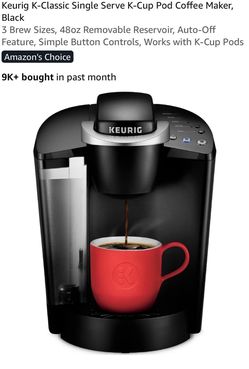 Keurig K-Classic, 48oz Removable Reservoir