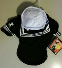 Sailor Pet Costume - X-Small