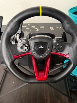 PlayStation steering wheel with pedals