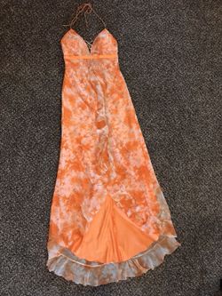 Sequin prom dress size 8