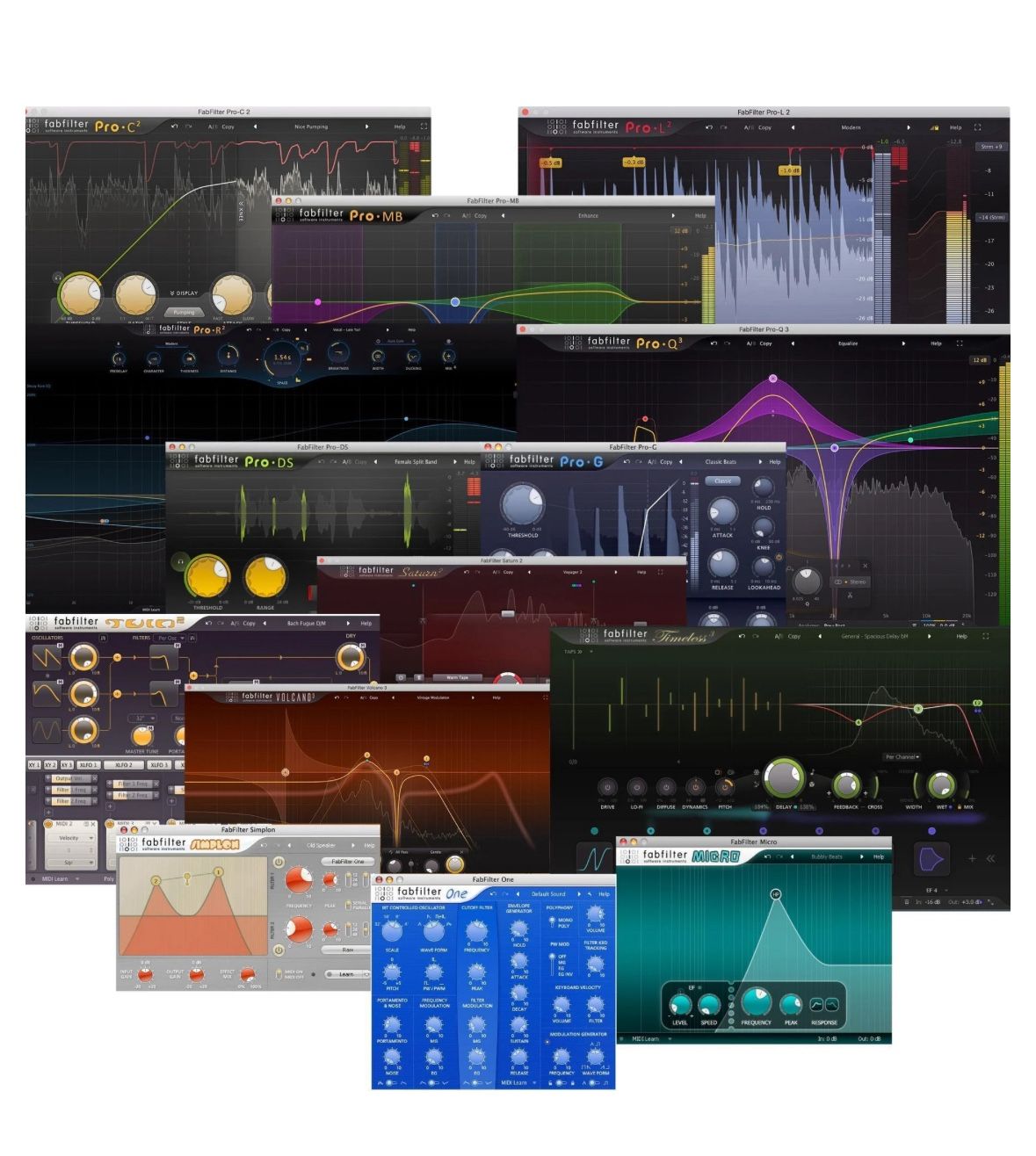 Studio Plugins/ Software Fab Filter