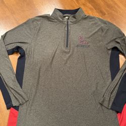 Men’s Ole Miss Rebels Quarter Zip Shipping Available 