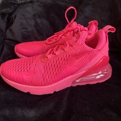 Nike Air Max 270 Hyper Pink Women Athletic Sneakers FD0293-600 Size 9
