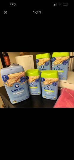 Baby cereal new unopened  all for 15$