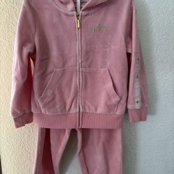 Juicy Couture Pink Jogger 2T