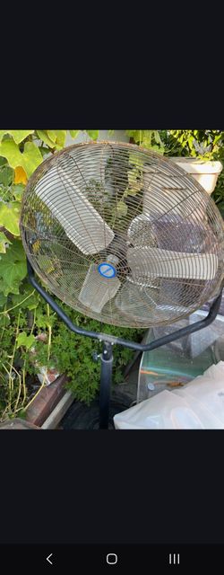 industrial pedestal air circulator fan