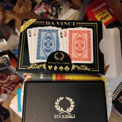 Da Vinci Italian 100% Plastic Playing Cards For Sale 