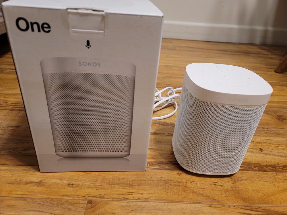 Sonos One Speaker With Microphone