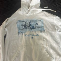 White Cold bucks Hoodie 