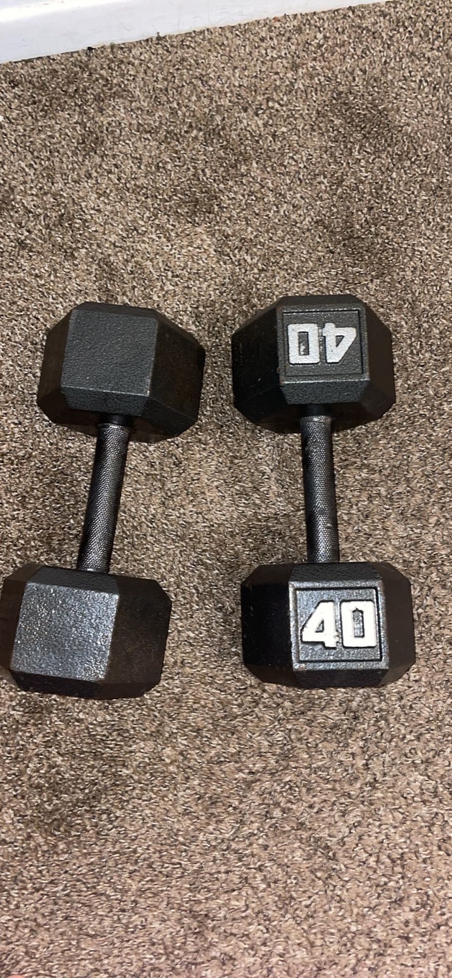 40lb Dumbbells