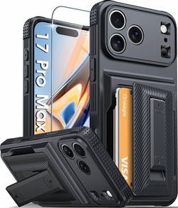 Brand new Oneagle Wallet for iPhone 17 Pro Max Case with Card Holder & Kickstand