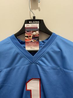 Warren Moon “HOF” Autographed Jersey