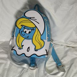 The Smurfs Smurfette 707 Street/Loungefly Minibackpack