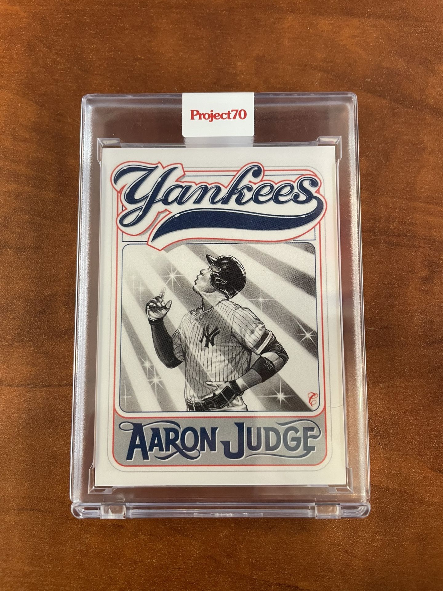 2021 Topps Project 70 Aaron Judge (by Artist, Mister Cartoon)